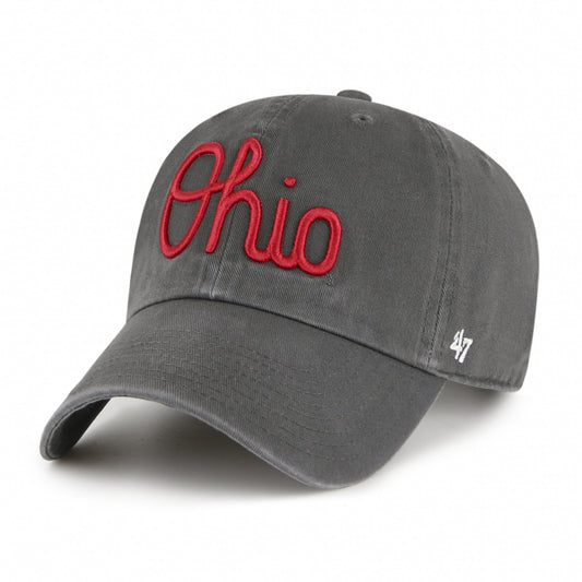 OHIO STATE BUCKEYES VINTAGE SCRIPT '47 CLEAN UP