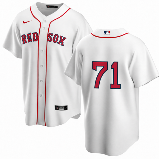 Men's Nike Boston Red Sox Connelly Early #71 Home Official Replica Player Jersey Official Team Jersey Sports Fan Apparel Official NFL Team Jersey Football Fan Apparel