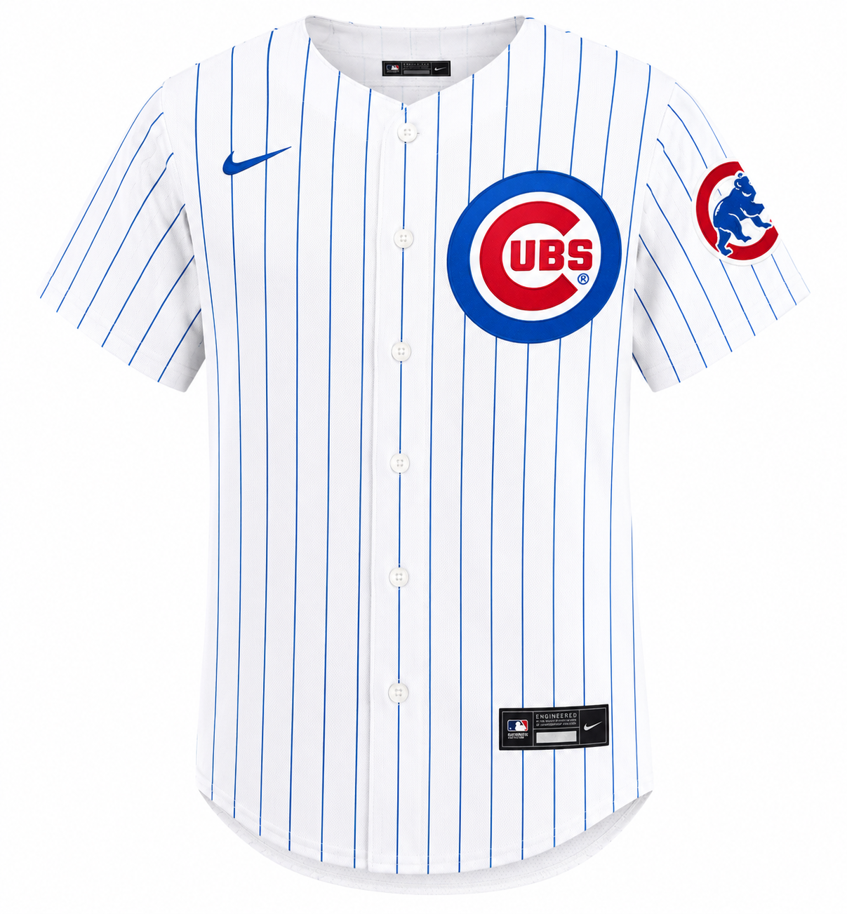 Men's Chicago Cubs Pete Crow-Armstrong Nike Home White Authentic Player Jersey Official Team Jersey Sports Fan Apparel Official NFL Team Jersey Football Fan Apparel