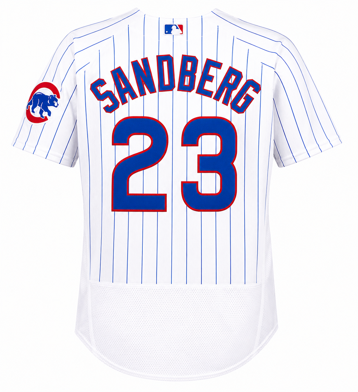 Men's Chicago Cubs Ryne Sandberg Nike White Home Authentic Player Jersey Official Team Jersey Sports Fan Apparel Official NFL Team Jersey Football Fan Apparel
