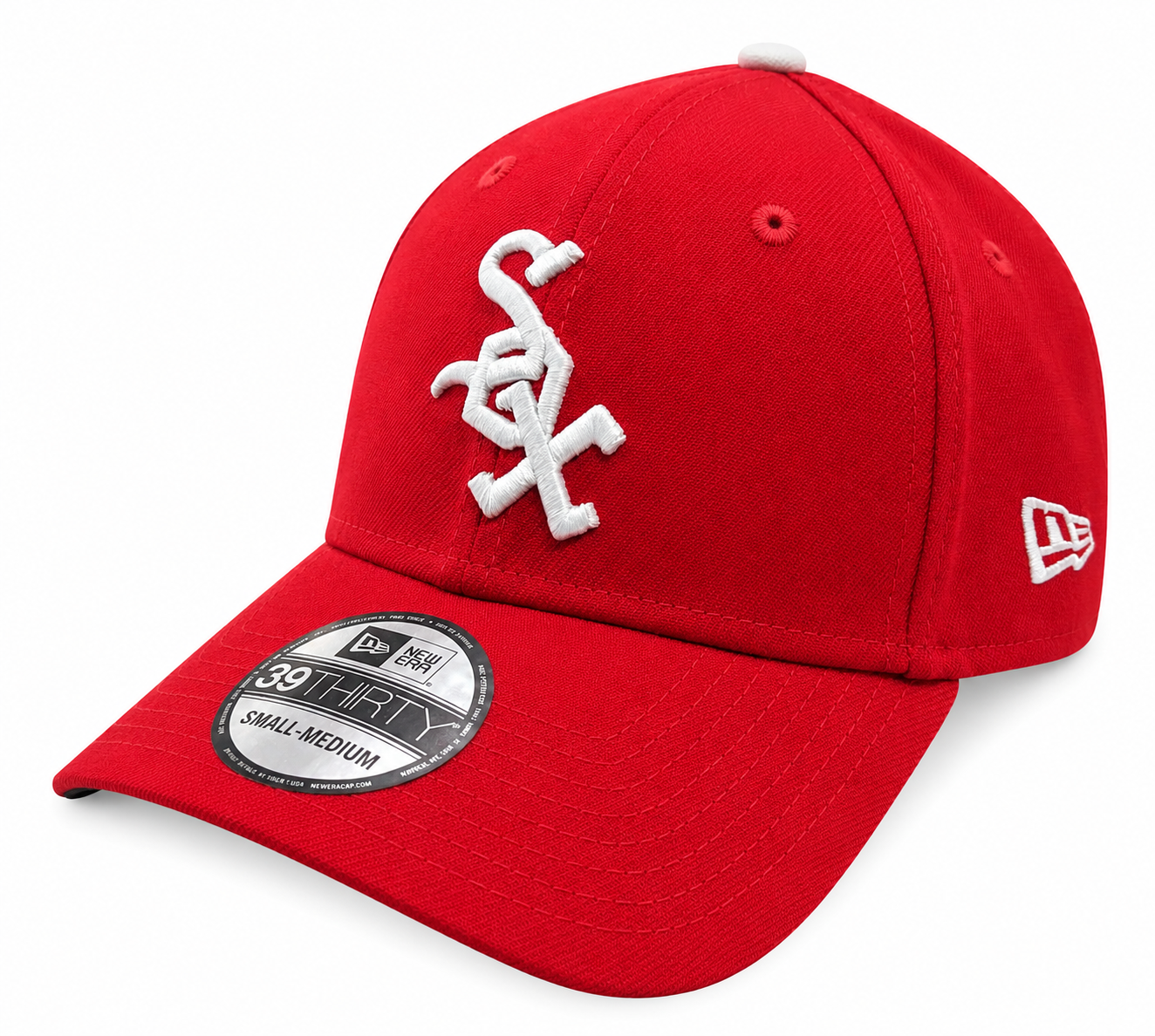 Chicago White Sox Classic 1972 Cooperstown Classics Red 39THIRTY Flex Fit New Era Hat Official Team Hat Sports Fan Cap Official NFL Team Hat Football Fan Cap