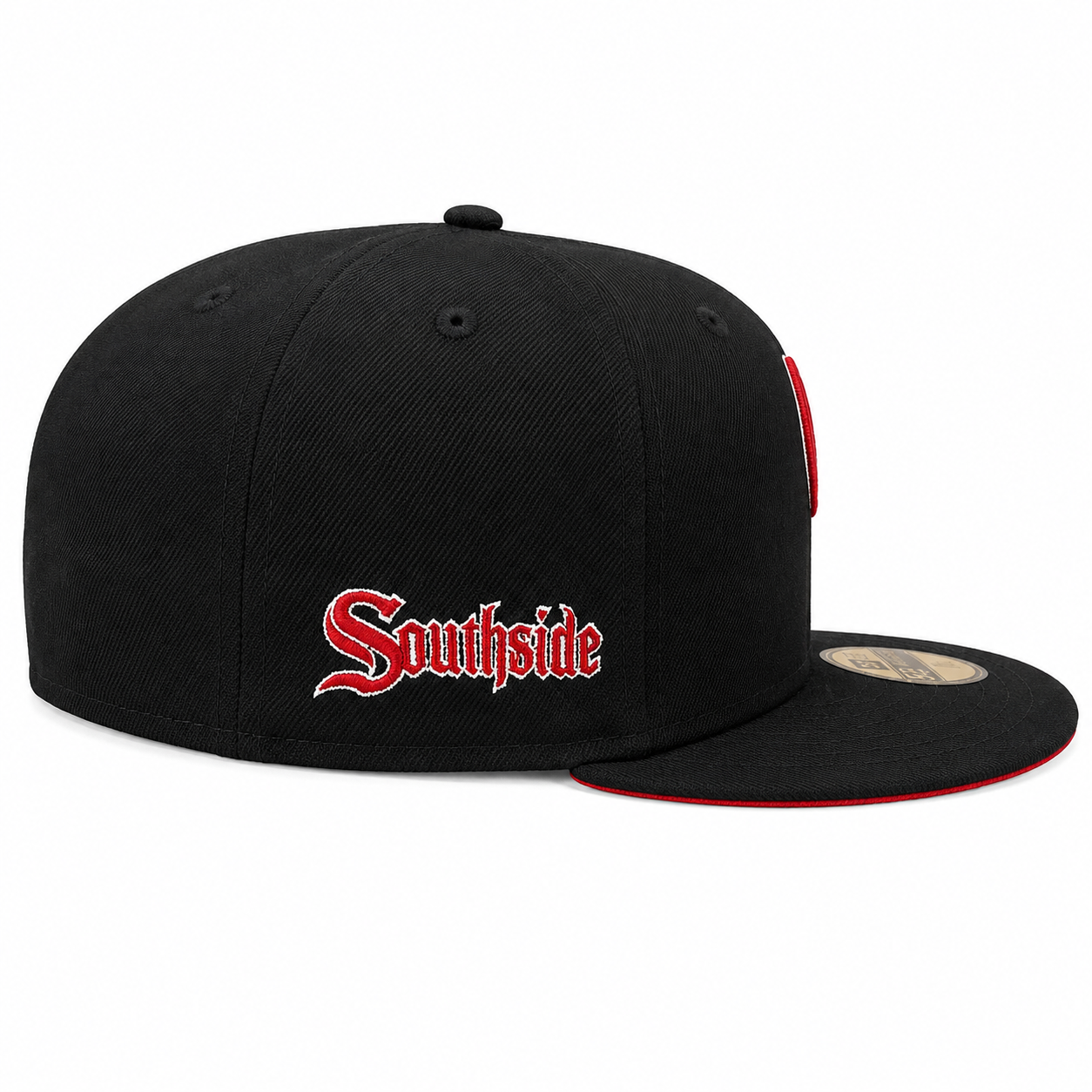 Chicago White Sox New Era City Connect Red/Black 59FIFTY Fitted Hat Official Team Hat Sports Fan Cap Official NFL Team Hat Football Fan Cap