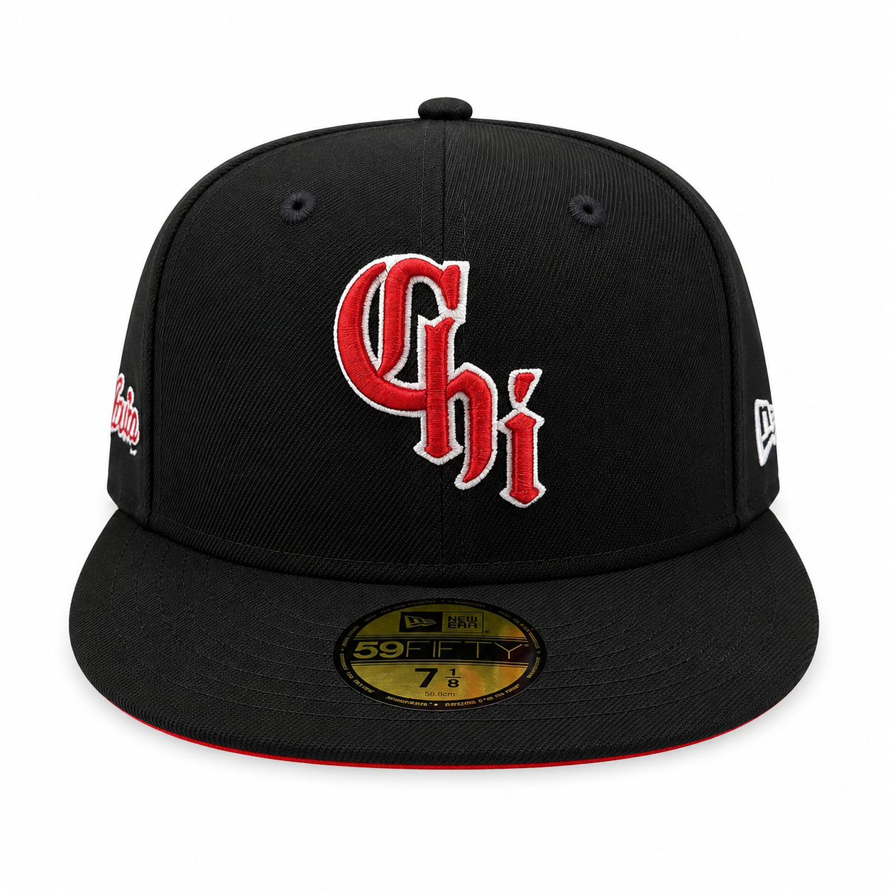 Chicago White Sox New Era City Connect Red/Black 59FIFTY Fitted Hat Official Team Hat Sports Fan Cap Official NFL Team Hat Football Fan Cap