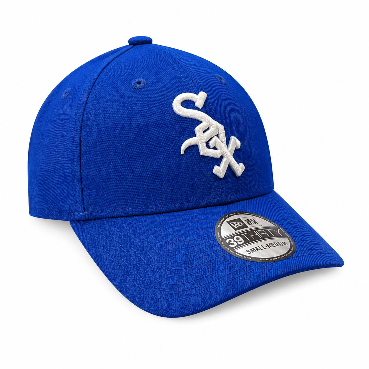 Chicago White Sox Classic 1969 Cooperstown Classics Royal Blue 39THIRTY Flex Fit New Era Hat Official Team Hat Sports Fan Cap Official NFL Team Hat Football Fan Cap