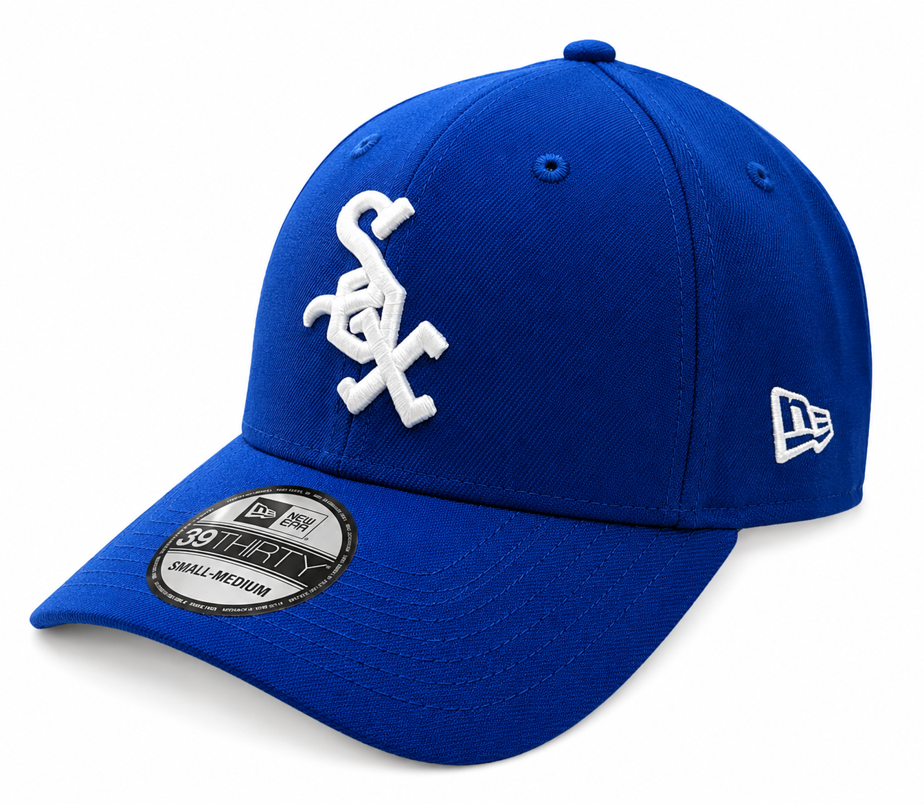 Chicago White Sox Classic 1969 Cooperstown Classics Royal Blue 39THIRTY Flex Fit New Era Hat Official Team Hat Sports Fan Cap Official NFL Team Hat Football Fan Cap