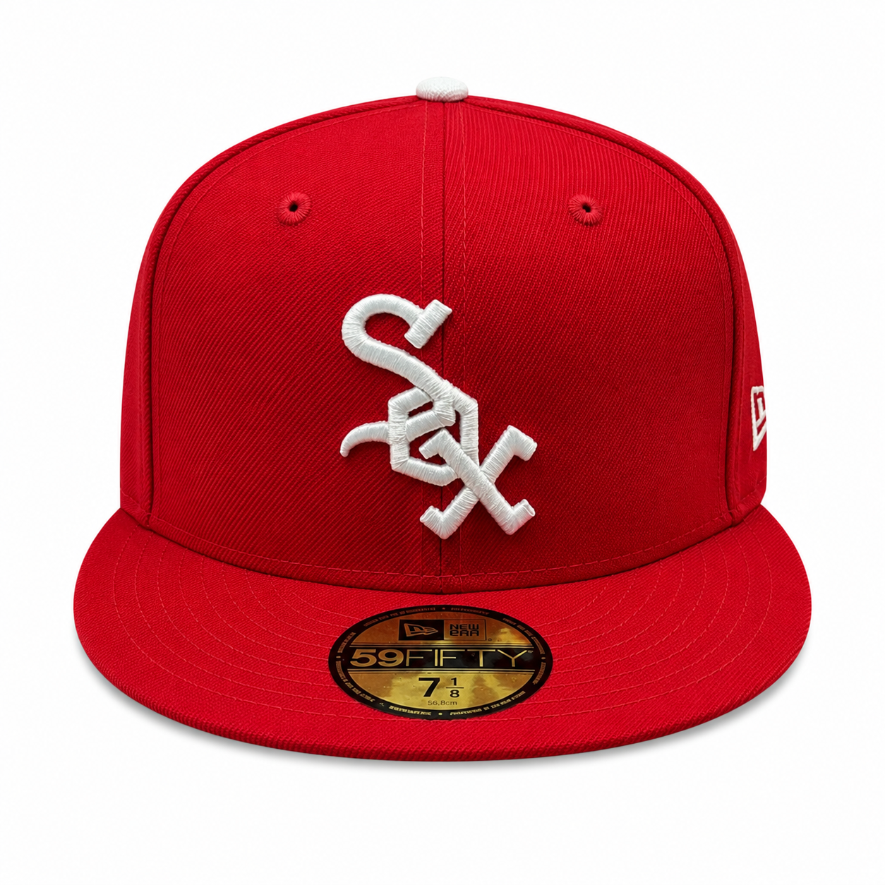 Chicago White Sox Collection 1972 New Era Cooperstown Classics Red 59FIFTY Fitted Hat Official Team Hat Sports Fan Cap Official NFL Team Hat Football Fan Cap