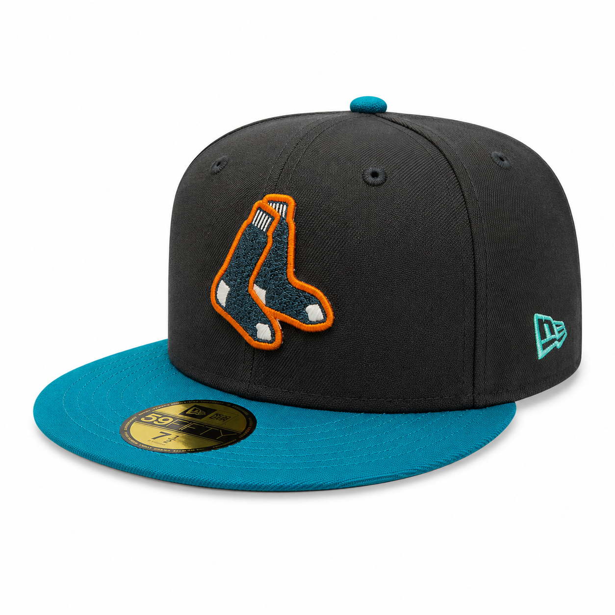Boston Red Sox New Era Black/Pine Hellbilly Deluxe 59FIFTY Fitted Hat Official Team Hat Sports Fan Cap Official NFL Team Hat Football Fan Cap