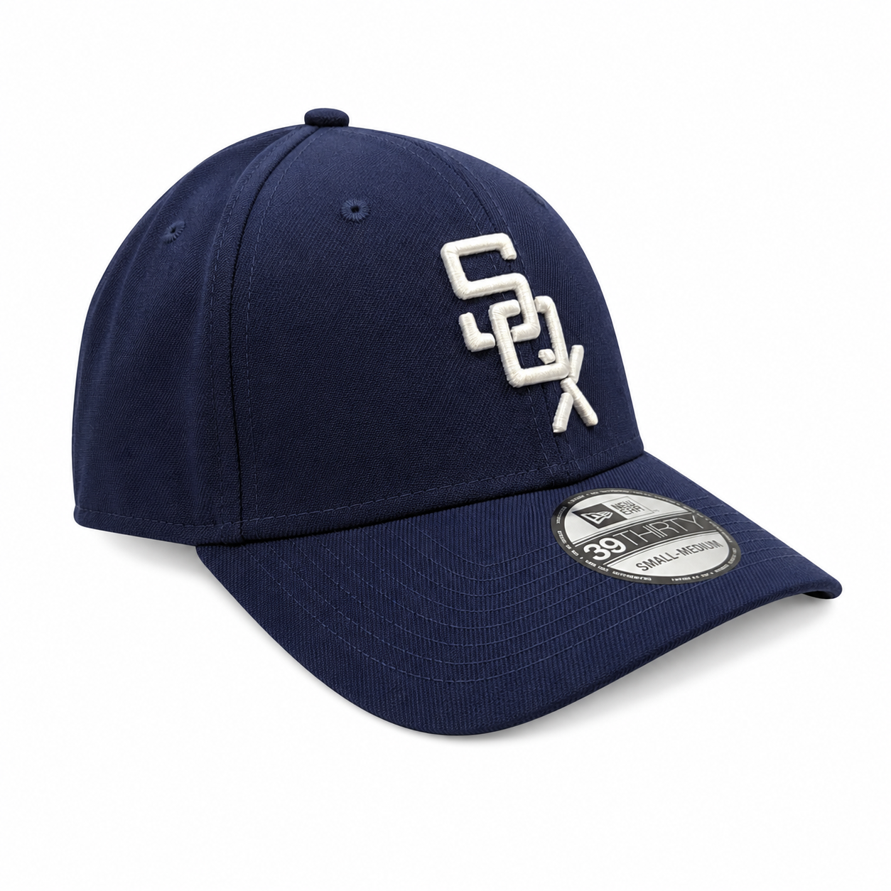 Chicago White Sox Classic 1964 Cooperstown Classics Navy 39THIRTY Flex Fit New Era Hat Official Team Hat Sports Fan Cap Official NFL Team Hat Football Fan Cap