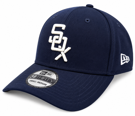 Chicago White Sox Classic 1964 Cooperstown Classics Navy 39THIRTY Flex Fit New Era Hat Official Team Hat Sports Fan Cap Official NFL Team Hat Football Fan Cap