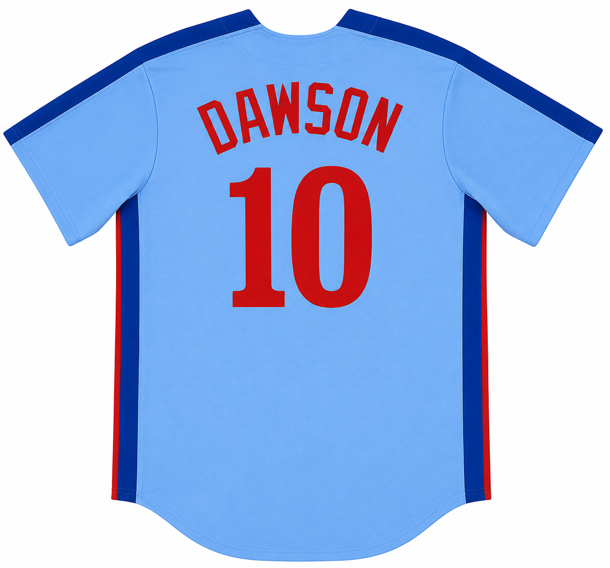 Men's Montreal Expos Andre Dawson Nike Light Blue Road Cooperstown Collection Premium Team Jersey Official Team Jersey Sports Fan Apparel Official NFL Team Jersey Football Fan Apparel