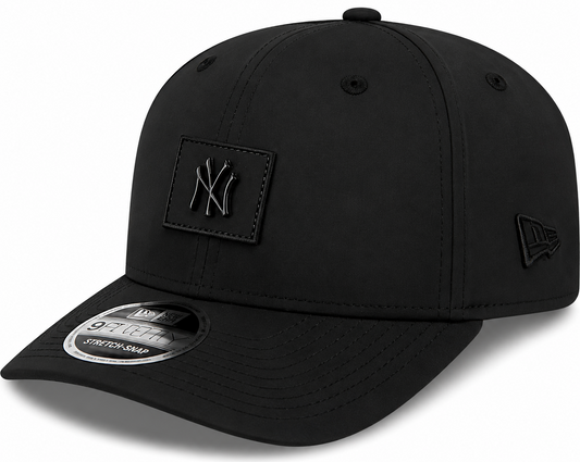 New York Yankees New Era 2026 Clubhouse 9SEVENTY Stretch Snap Adjustable Hat-Black Tonal Official Team Hat Sports Fan Cap Official NFL Team Hat Football Fan Cap