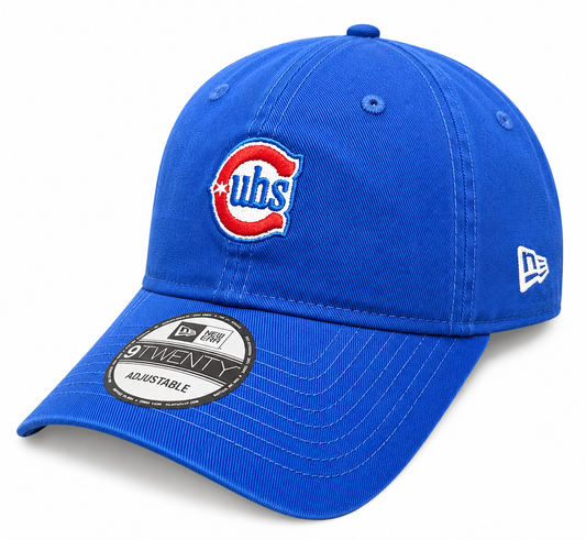 Chicago Cubs New Era Royal Blue Alternate 2 9TWENTY Adjustable Hat Official Team Hat Sports Fan Cap Official NFL Team Hat Football Fan Cap
