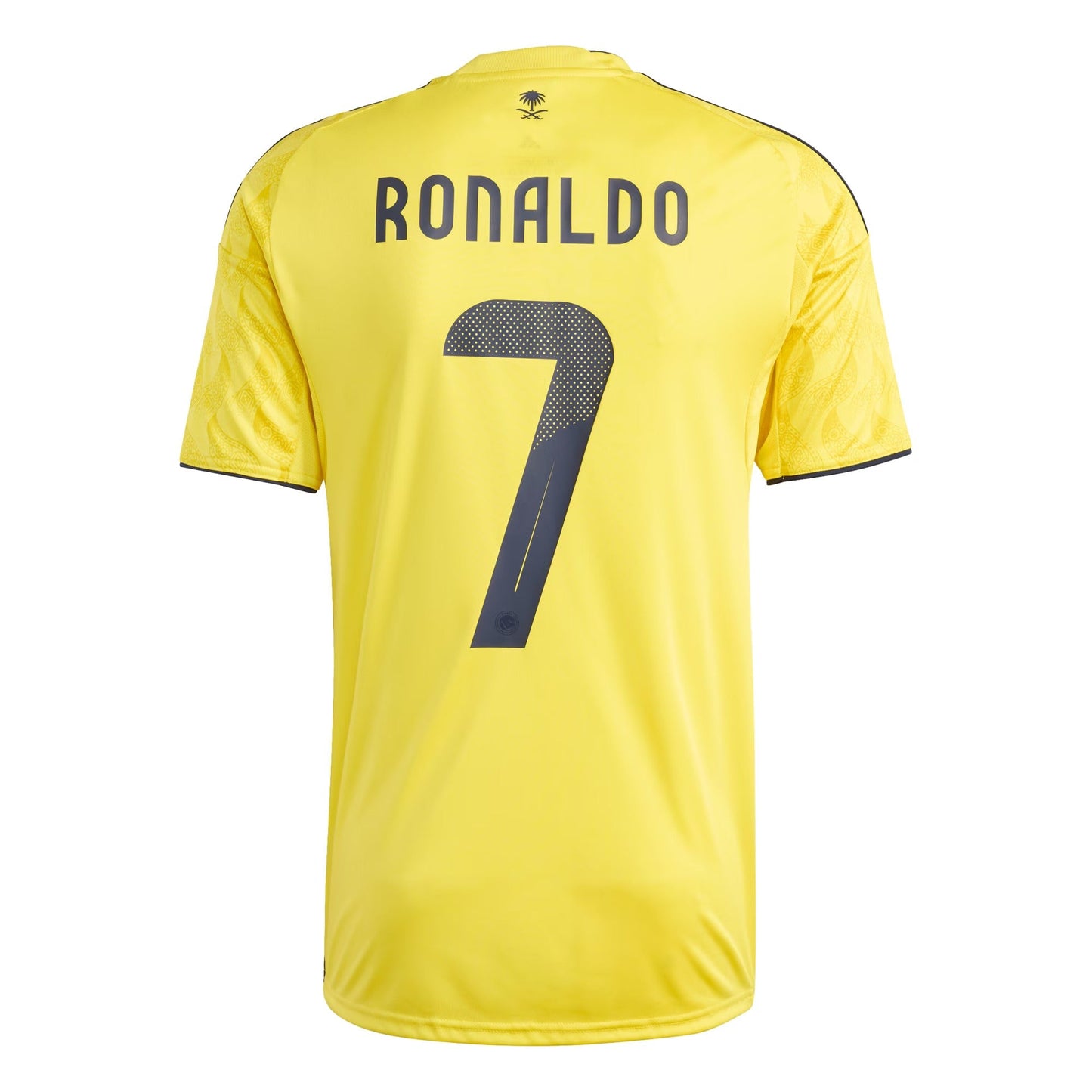 Cristiano Ronaldo 7 Al-Nassr FC adidas 2025 26 Home Player Jersey Yellow Official Team Jersey Sports Fan Apparel
