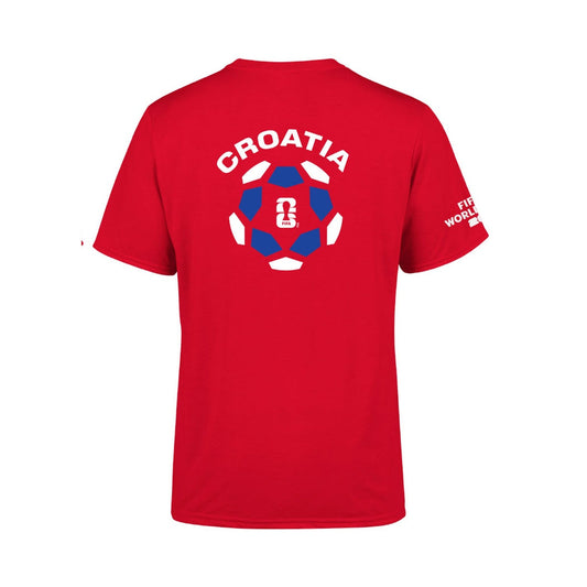 FIFA World Cup 2026 Croatia Puff T-Shirt - Unisex Casual Graphic T Shirt