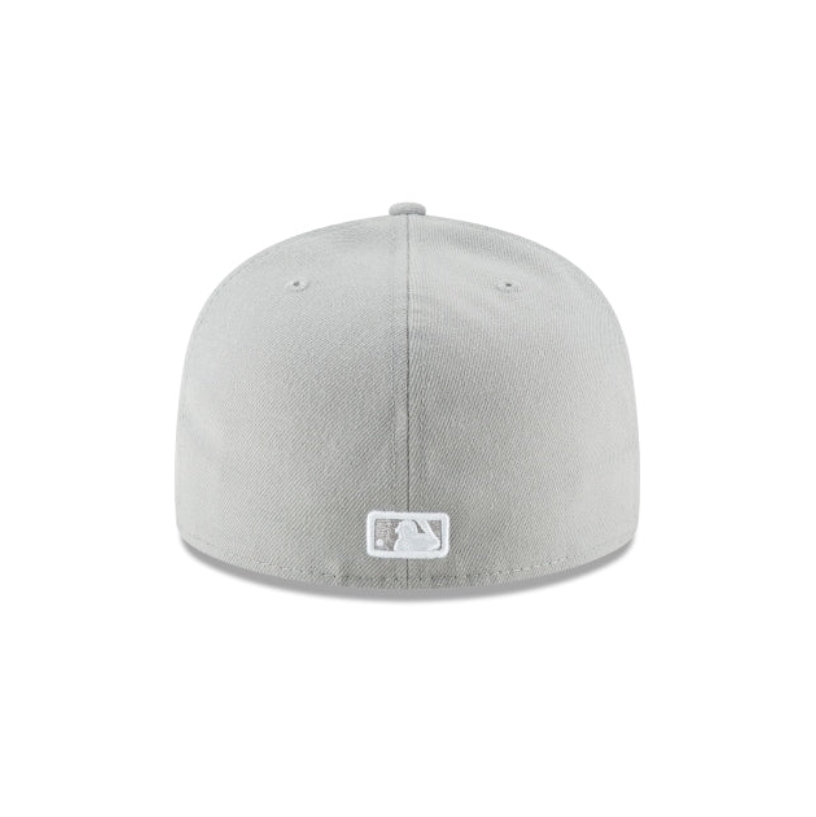 Los Angeles Dodgers MLB League Essential 59FIFTY Fitted New Era Gray/White Official Team Hat Sports Fan Cap Official NFL Team Hat Football Fan Cap