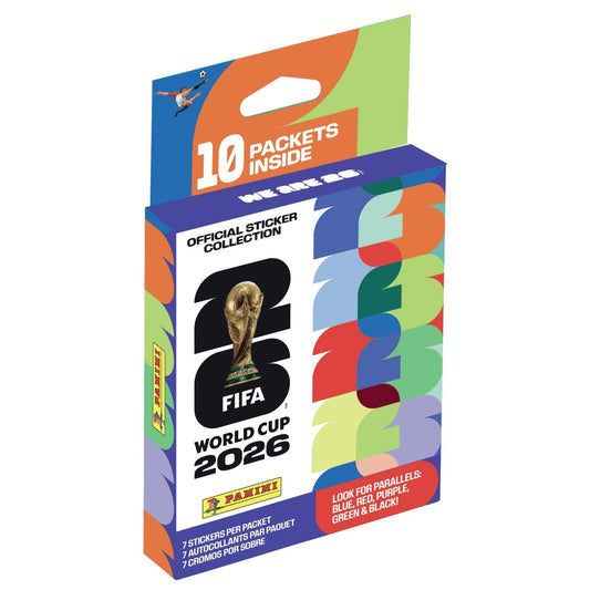 FIFA World Cup 2026 Panini Sticker EcoBlister 10 Packs Popular Style Comfort Casual
