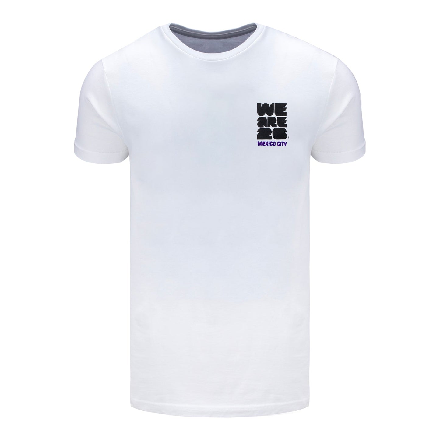 FIFA World Cup 2026 Mexico City White T-Shirt - Unisex Casual Graphic T Shirt