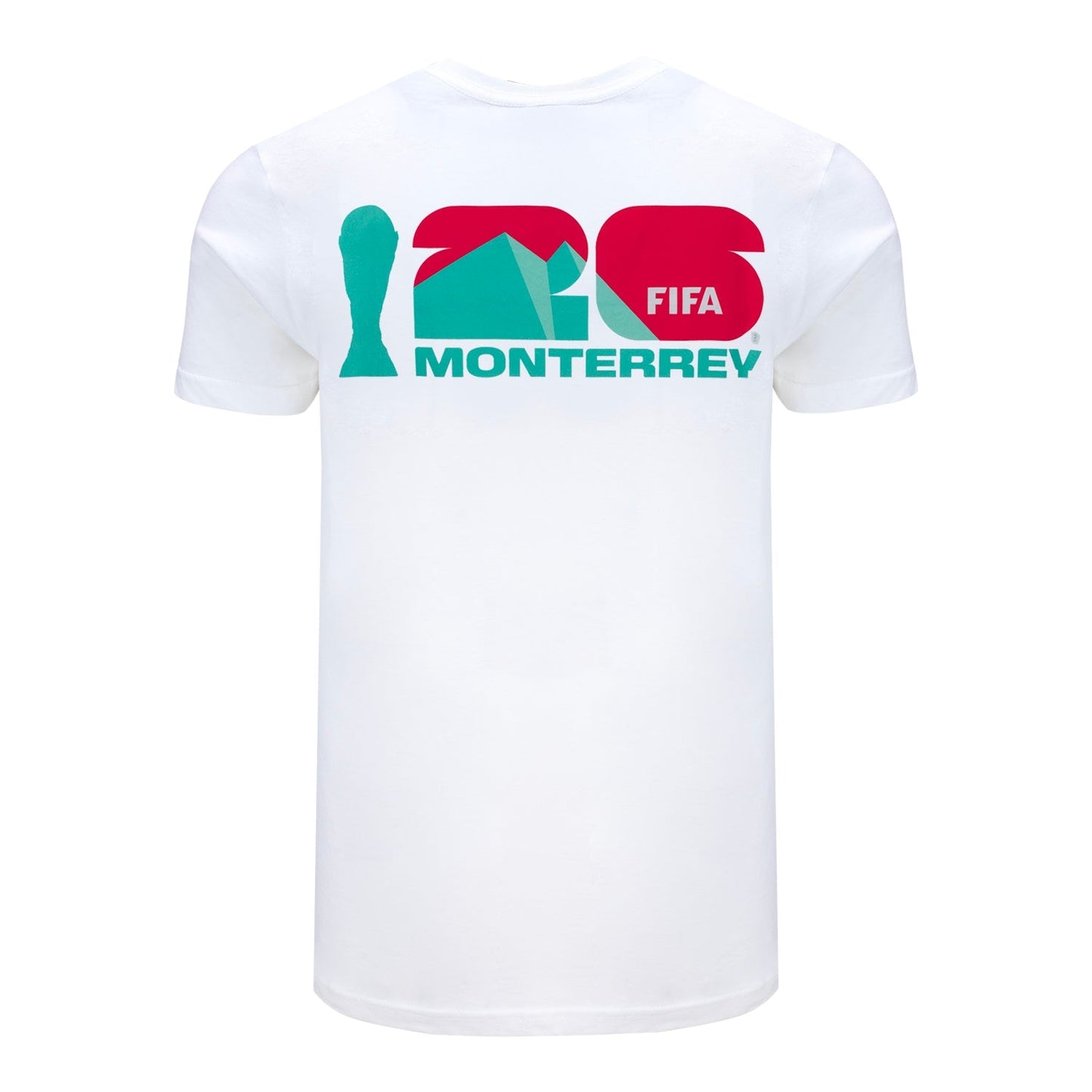 FIFA World Cup 2026 Monterrey White T-Shirt - Unisex Casual Graphic T Shirt