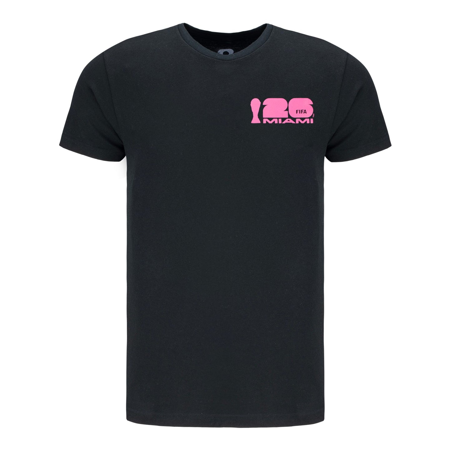 FIFA World Cup 2026 Miami Poster Black T-Shirt - Unisex Casual Graphic T Shirt