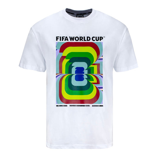 FIFA World Cup 2026 Amplified White T-Shirt - Unisex Casual Graphic T Shirt
