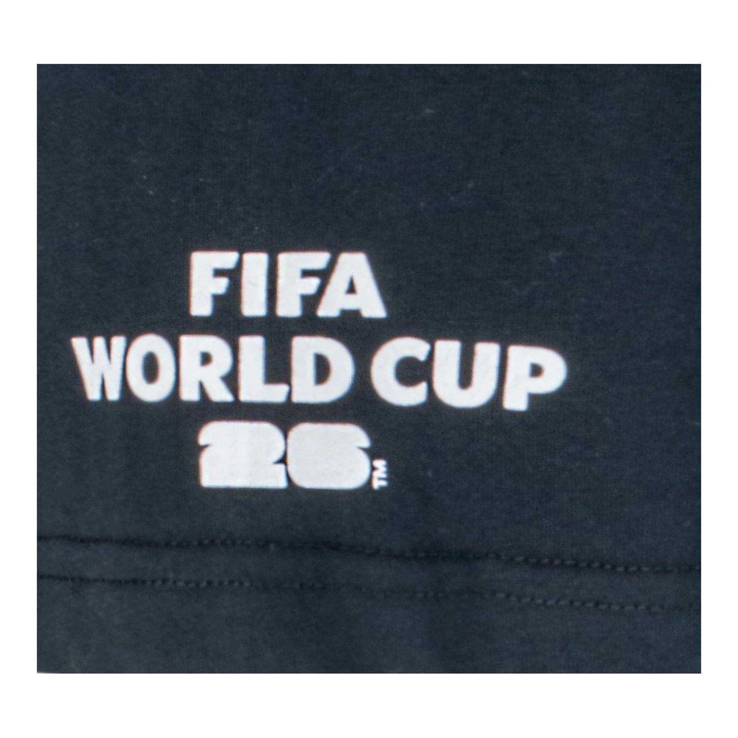 FIFA World Cup 2026 Tonal Minimal Black T-Shirt - Unisex Casual Graphic T Shirt