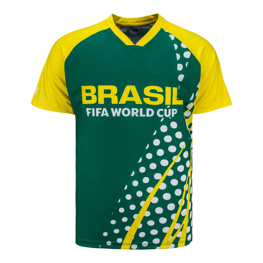 FIFA World Cup 2026 Brazil Sublimated T-Shirt - Unisex Official Team Jersey Sports Fan Apparel