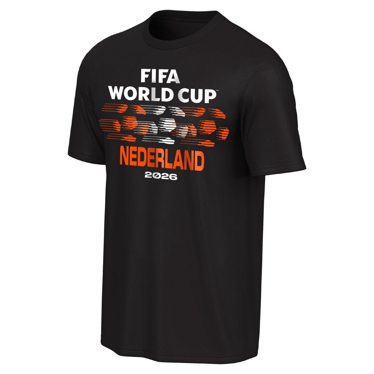 FIFA World Cup 2026 Nederland Ball Graphic T-Shirt - Unisex Casual Graphic T Shirt