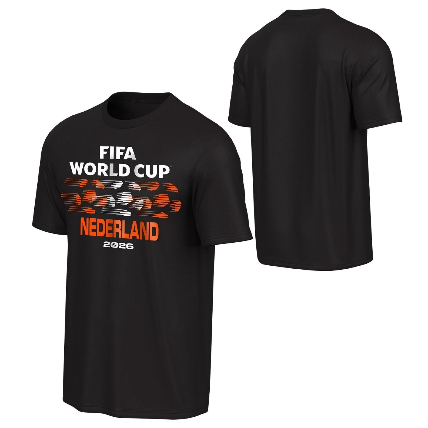 FIFA World Cup 2026 Nederland Ball Graphic T-Shirt - Unisex Casual Graphic T Shirt