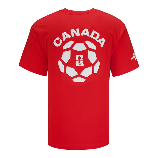 FIFA World Cup 2026 Canada Puff T-Shirt - Unisex Casual Graphic T Shirt