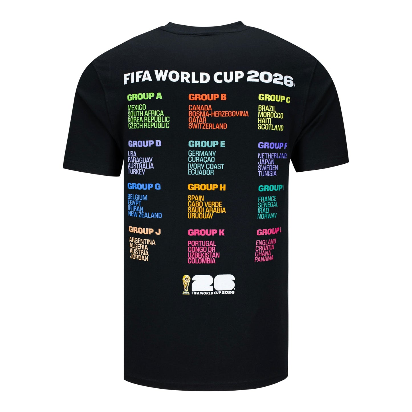 FIFA World Cup 2026 World Cup Bracket Tee - Unisex Casual Graphic T Shirt