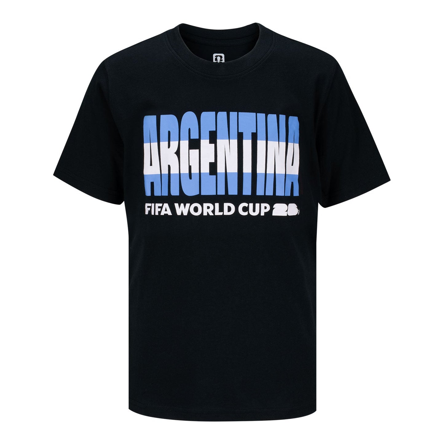 FIFA World Cup 2026 Argentina Graphic T-Shirt - Youth Casual Graphic T Shirt