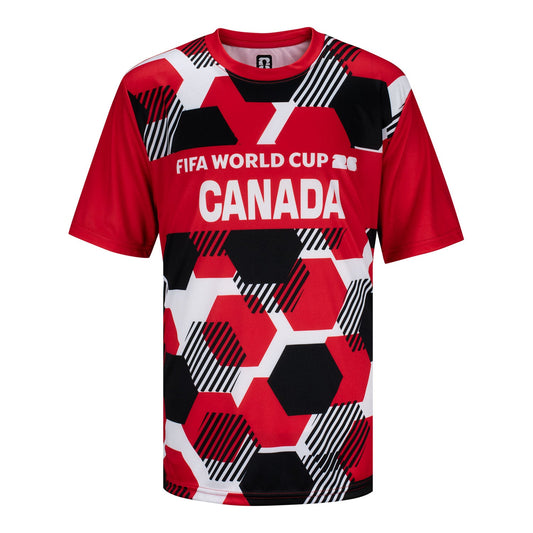 FIFA World Cup 2026 Canada Sublimated Top - Youth Casual Graphic T Shirt