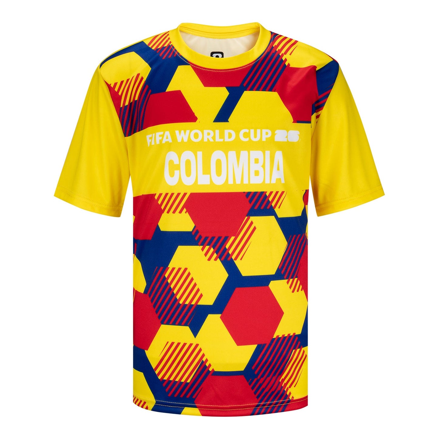FIFA World Cup 2026 Colombia Sublimated Top - Youth Casual Graphic T Shirt