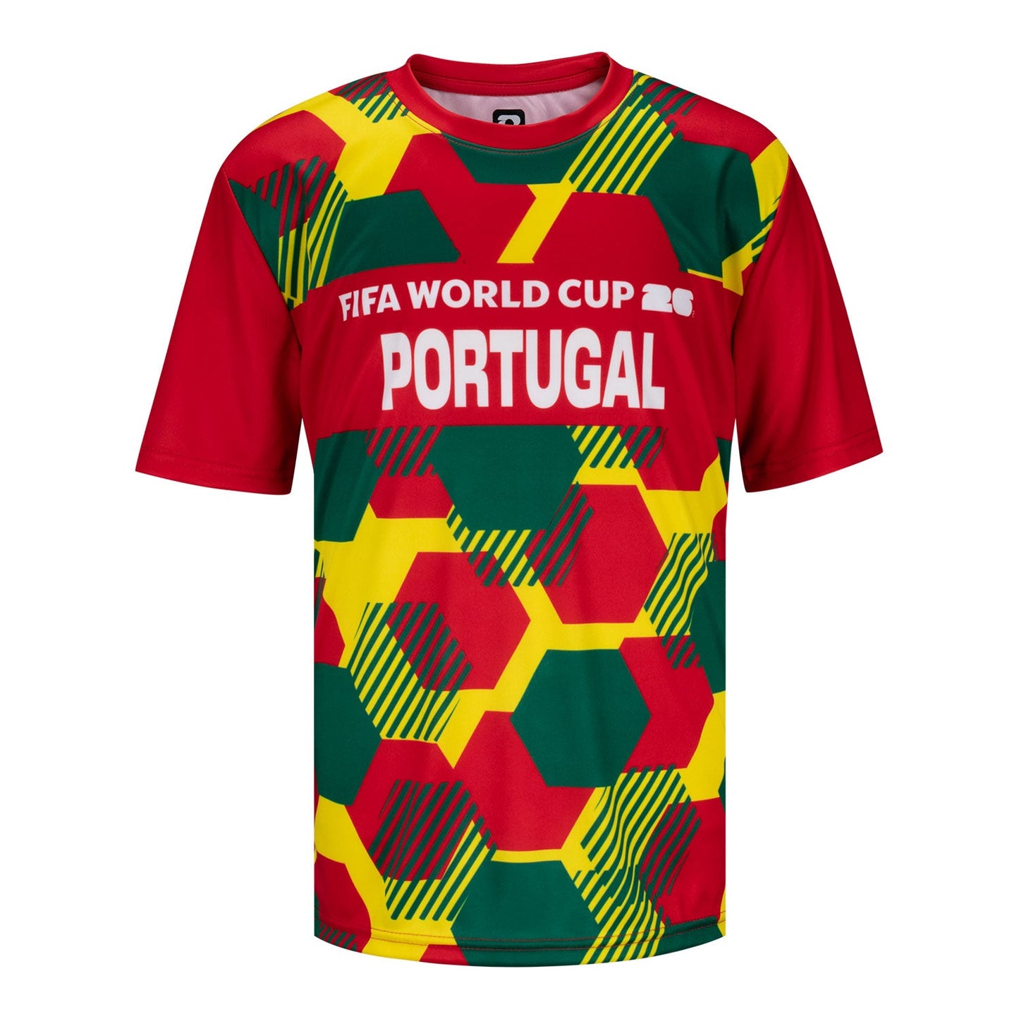 FIFA World Cup 2026 Portugal Sublimated Top - Youth Casual Graphic T Shirt