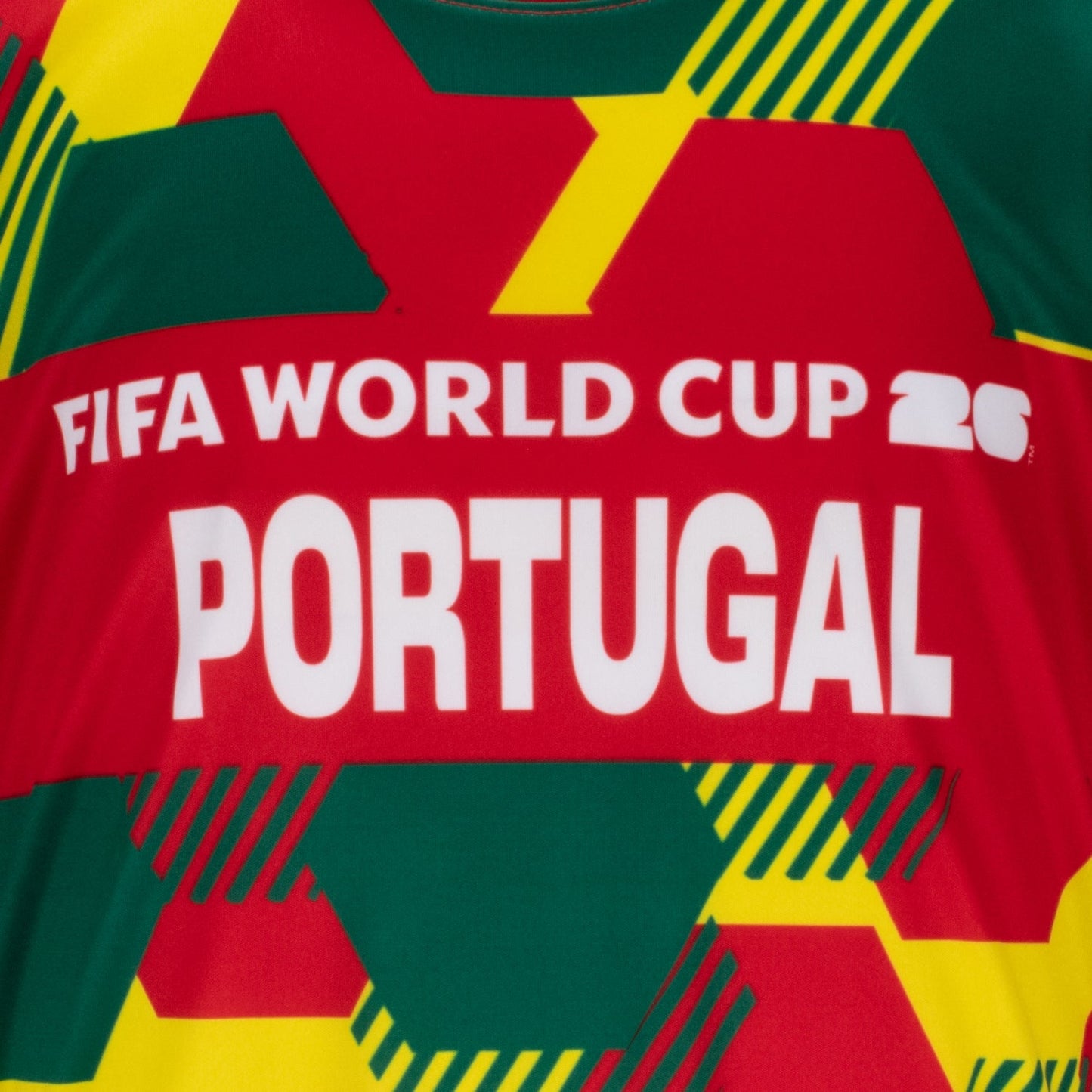 FIFA World Cup 2026 Portugal Sublimated Top - Youth Casual Graphic T Shirt