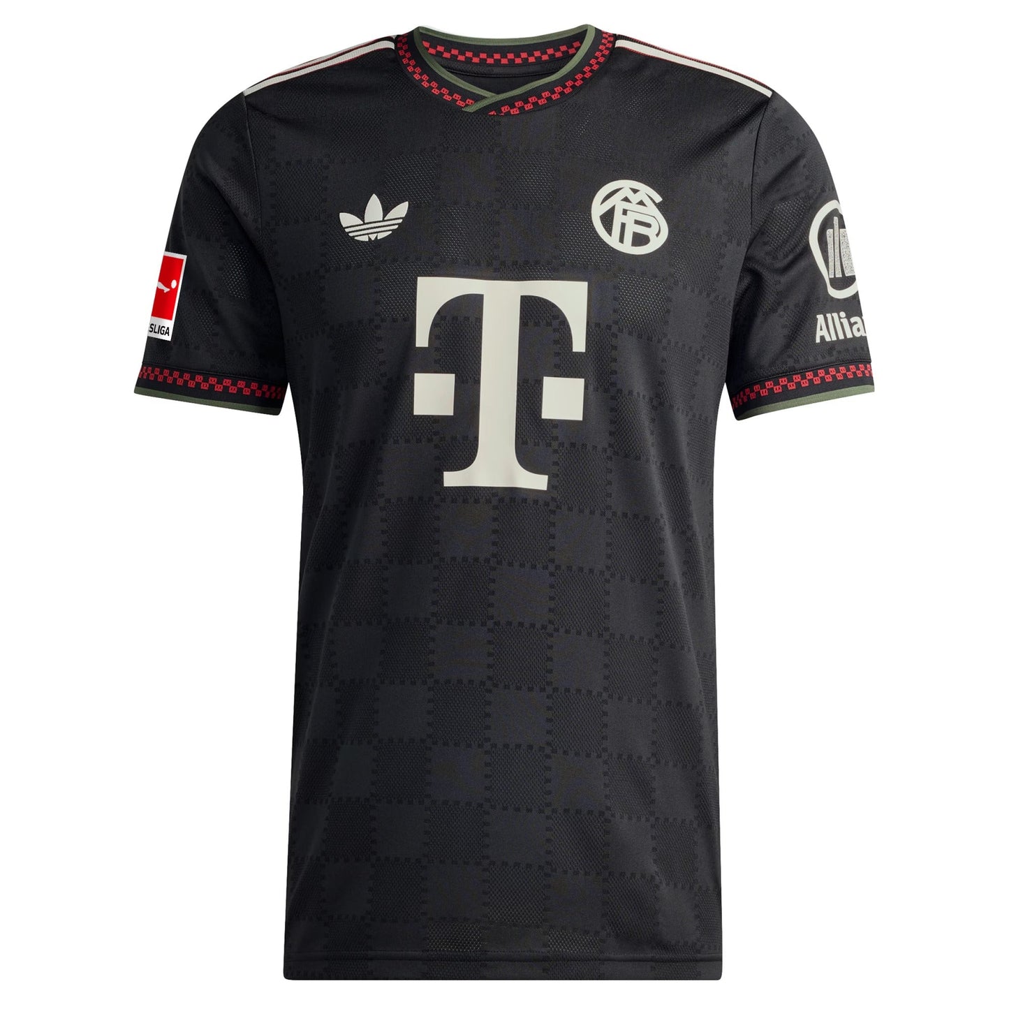 Harry Kane Bayern Munich adidas 2025 26 Third Player Jersey - Black Official Team Jersey Sports Fan Apparel