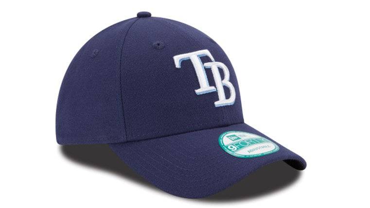 Men's New Era Tampa Bay Rays The League 9FORTY Adjustable Game Cap Official Team Hat Sports Fan Cap Official NFL Team Hat Football Fan Cap