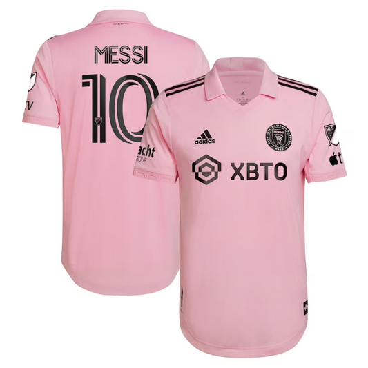 Lionel Messi Inter Miami CF adidas 2024 2getherness 2024 2getherness Authentic Player Jersey - Pink Official Team Jersey Sports Fan Apparel