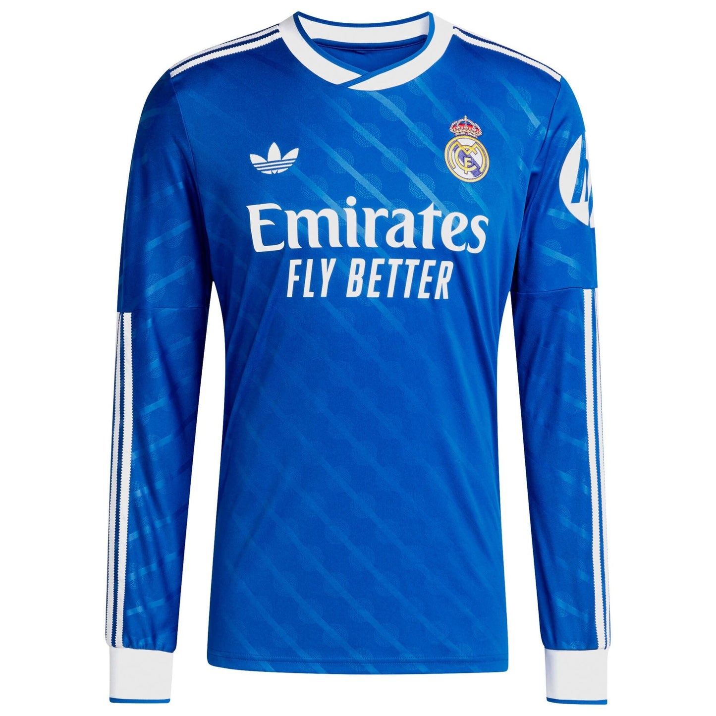 Jude Bellingham Real Madrid adidas 2025 26 Third Long Sleeve Player Jersey - Blue Official Team Jersey Sports Fan Apparel