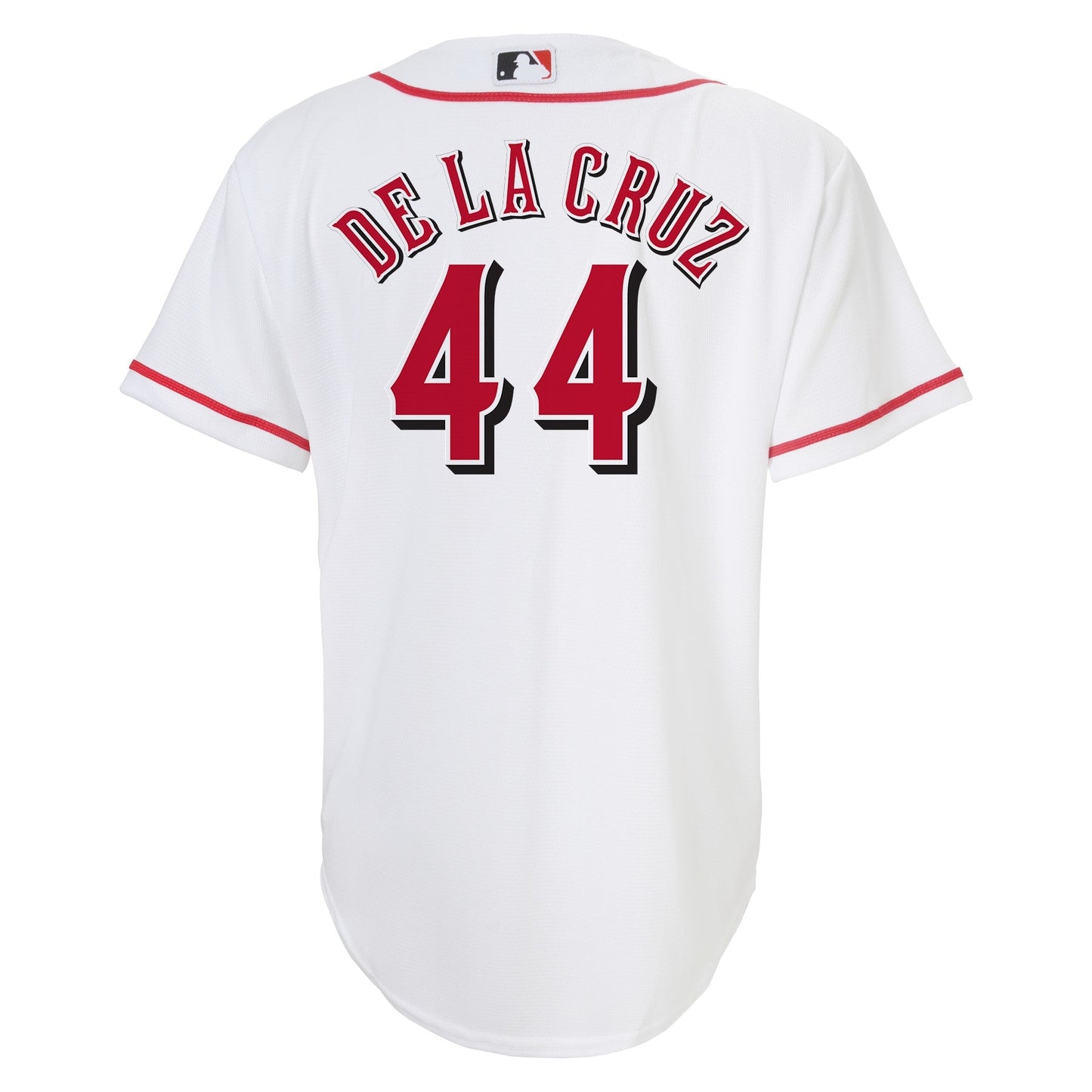 Youth Cincinnati Reds Elly De La Cruz MLB Home Replica Screen Print Jersey Official Team Jersey Sports Fan Apparel Official NFL Team Jersey Football Fan Apparel