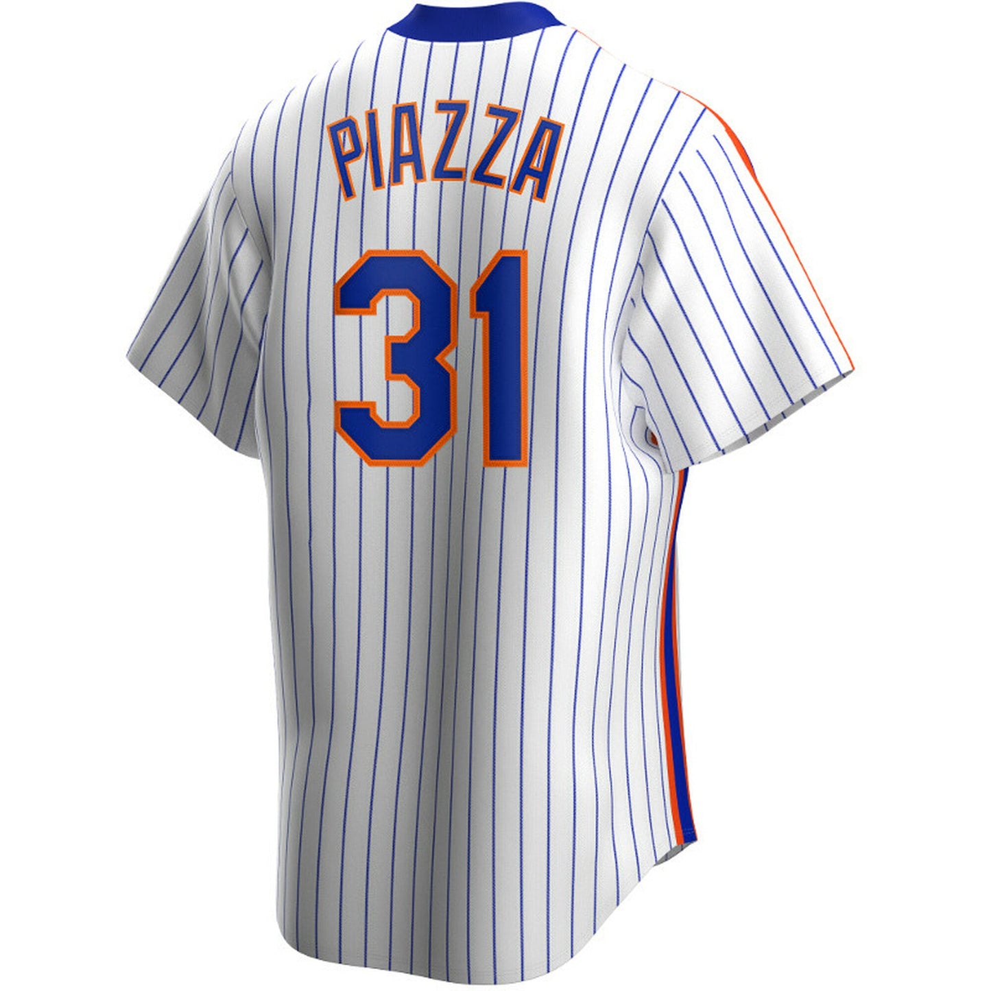 Men's Nike Mike Piazza New York Mets Cooperstown Collection Royal Pinstripe Replica Jersey Official Team Jersey Sports Fan Apparel Official NFL Team Jersey Football Fan Apparel