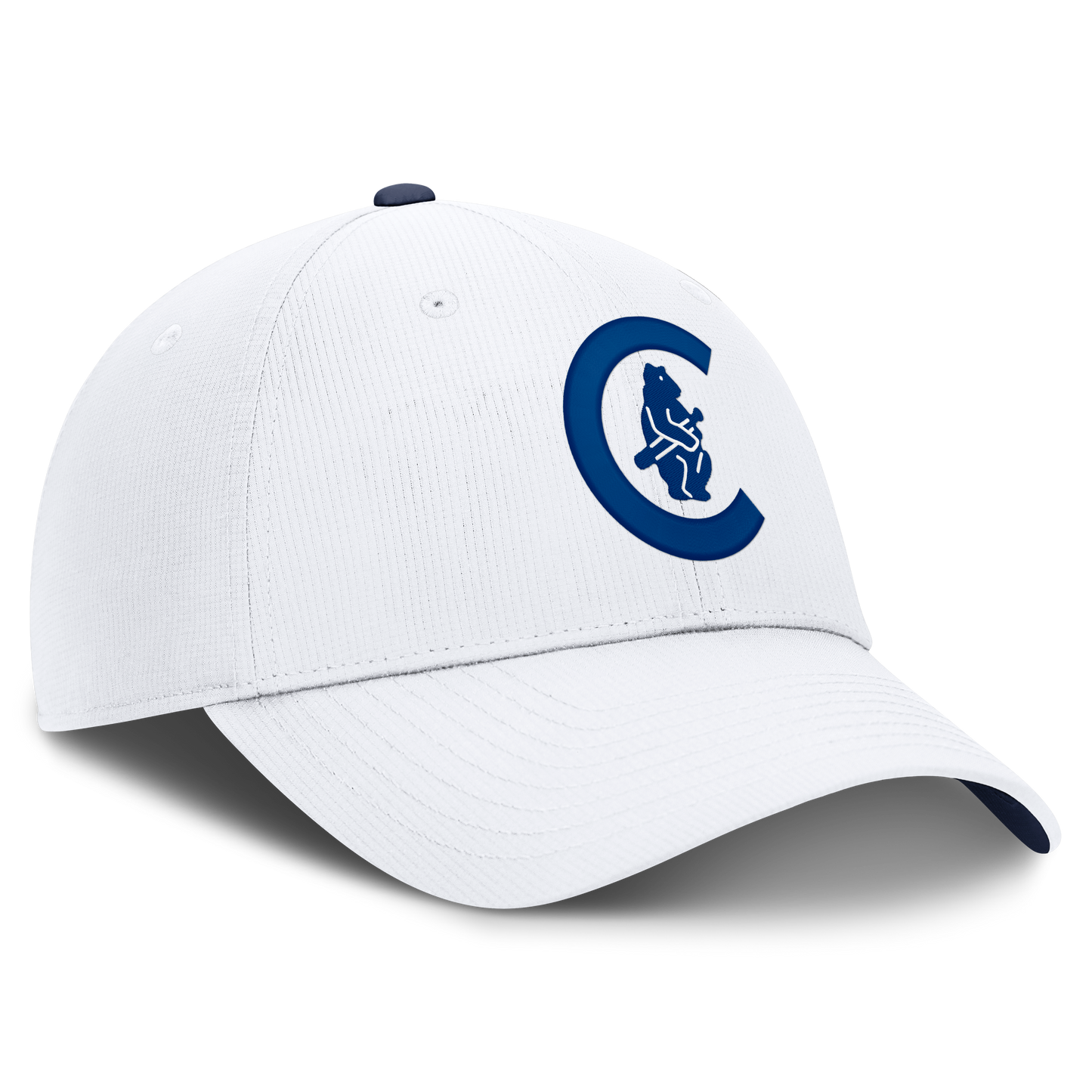 Chicago Cubs Nike Cooperstown Club Logo White Adjustable Hat Official Team Hat Sports Fan Cap Official NFL Team Hat Football Fan Cap