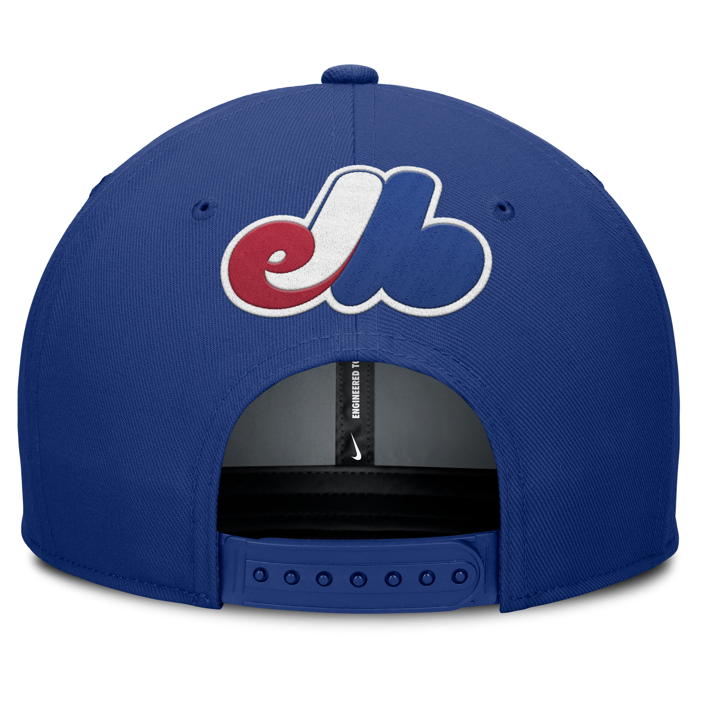 Montreal Expos Nike Gray/Royal Dri-Fit Pro Snapback Hat Official Team Hat Sports Fan Cap Official NFL Team Hat Football Fan Cap