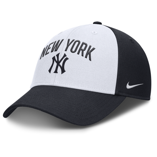 New York Yankees Nike Navy Blue Club Adjustable Hat Official Team Hat Sports Fan Cap Official NFL Team Hat Football Fan Cap