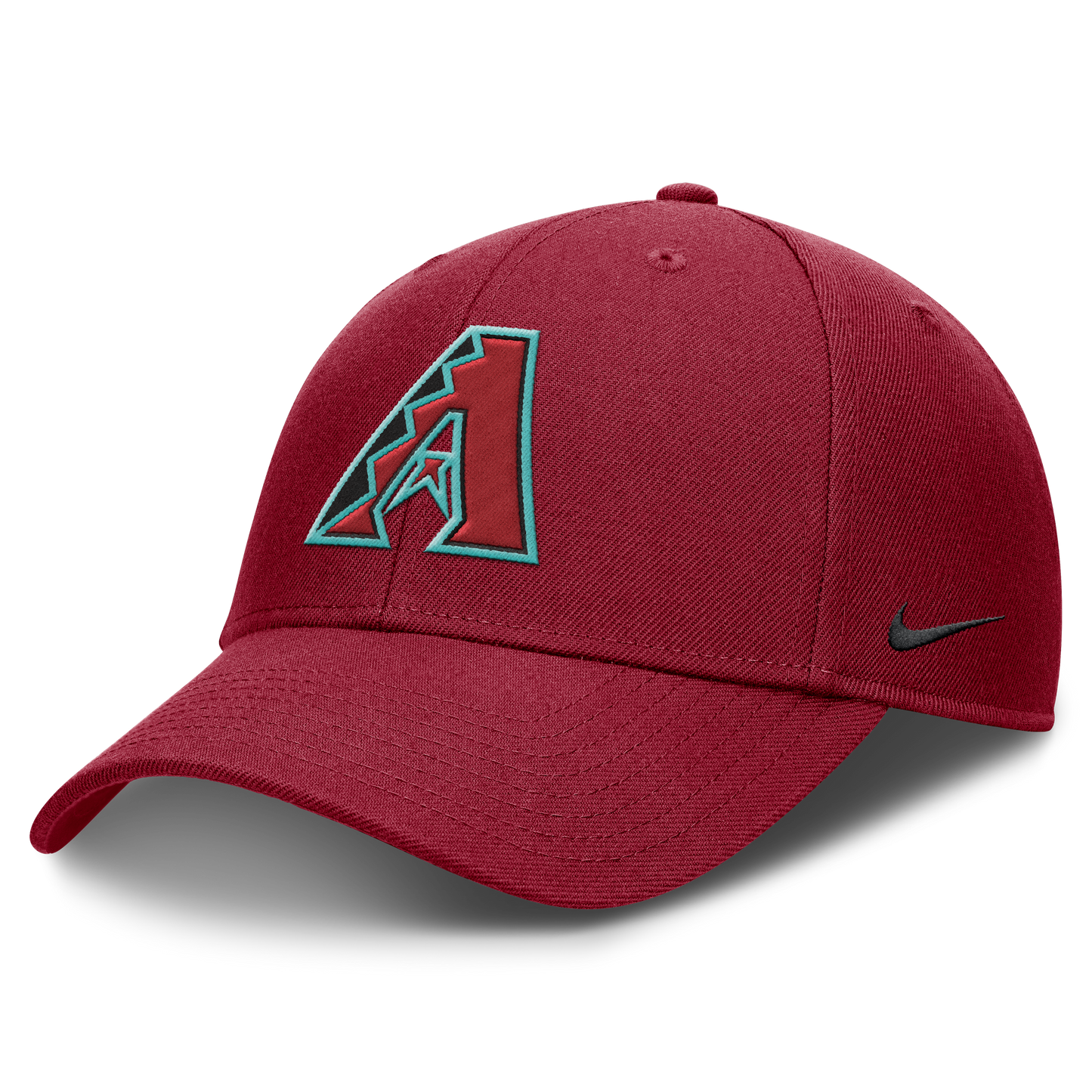 Arizona Diamondbacks Nike Crimson Club Adjustable Hat Official Team Hat Sports Fan Cap Official NFL Team Hat Football Fan Cap