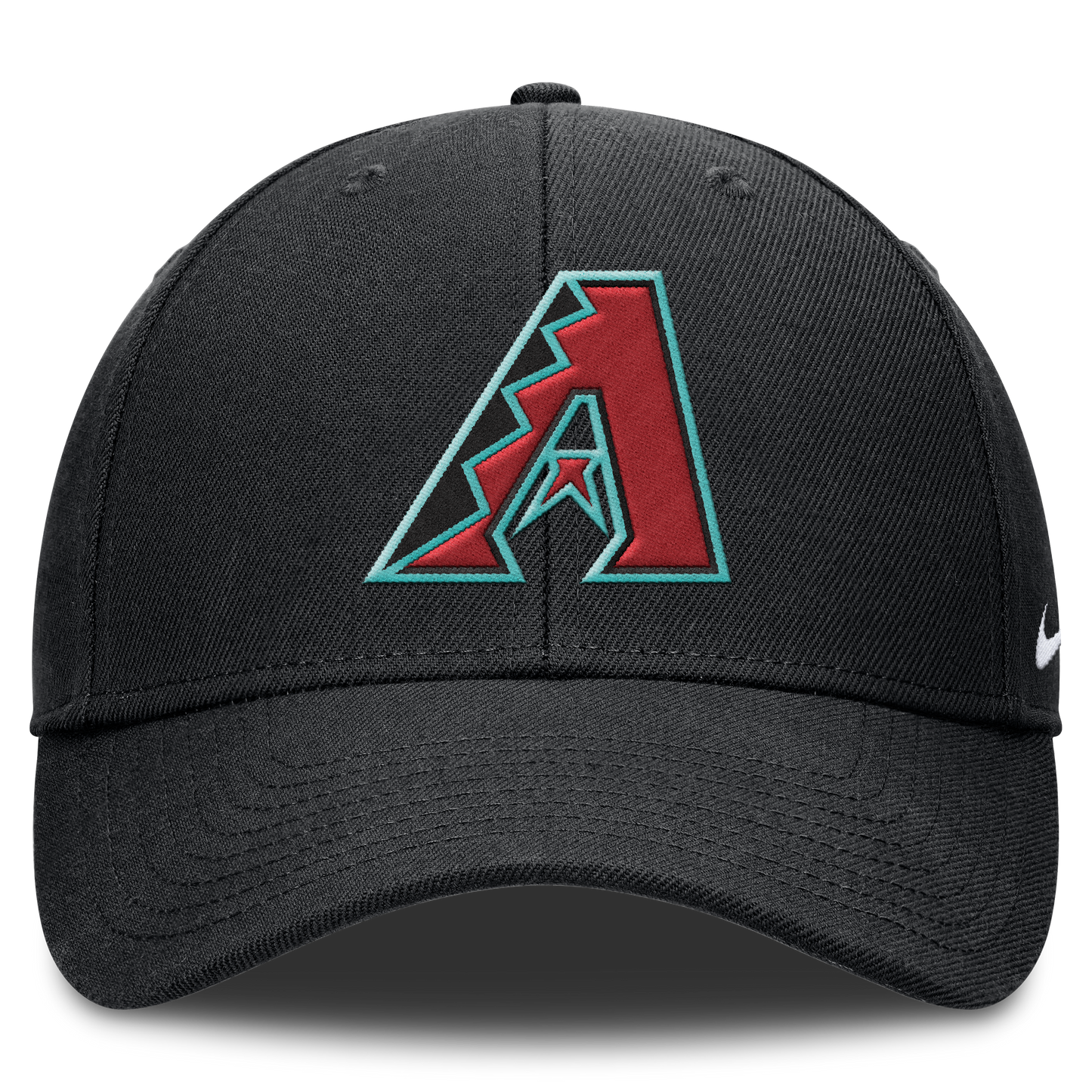 Arizona Diamondbacks Nike Black Club Adjustable Hat Official Team Hat Sports Fan Cap Official NFL Team Hat Football Fan Cap
