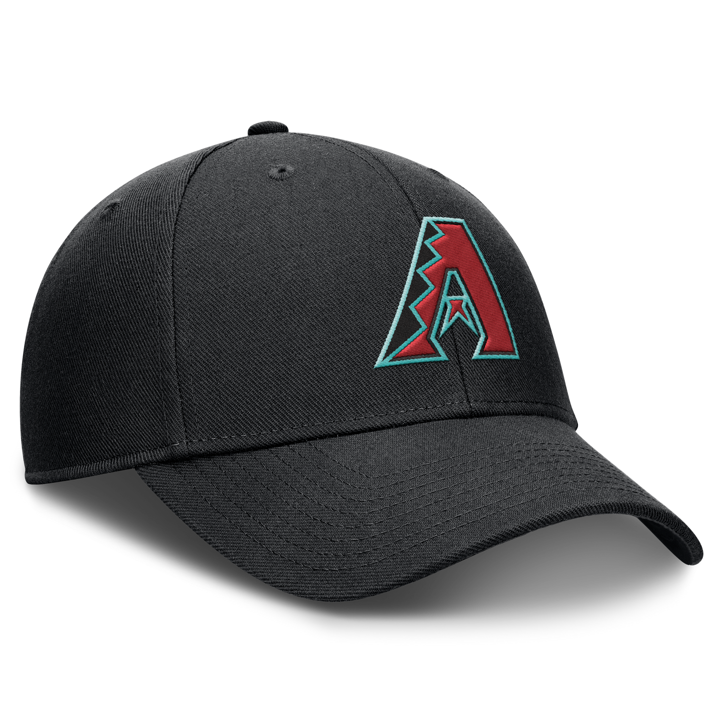 Arizona Diamondbacks Nike Black Club Adjustable Hat Official Team Hat Sports Fan Cap Official NFL Team Hat Football Fan Cap