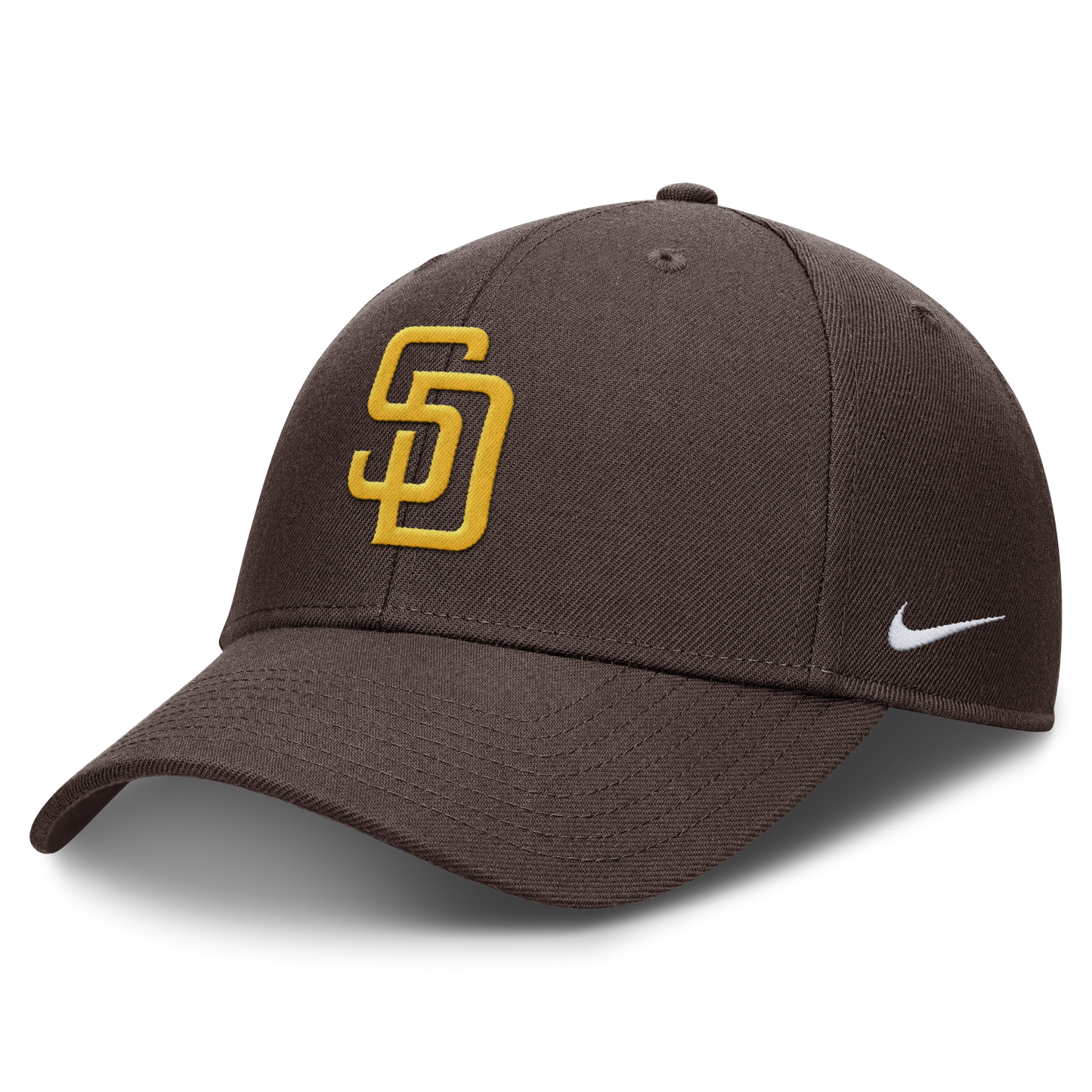 San Diego Padres Nike Brown Club Adjustable Hat Official Team Hat Sports Fan Cap Official NFL Team Hat Football Fan Cap
