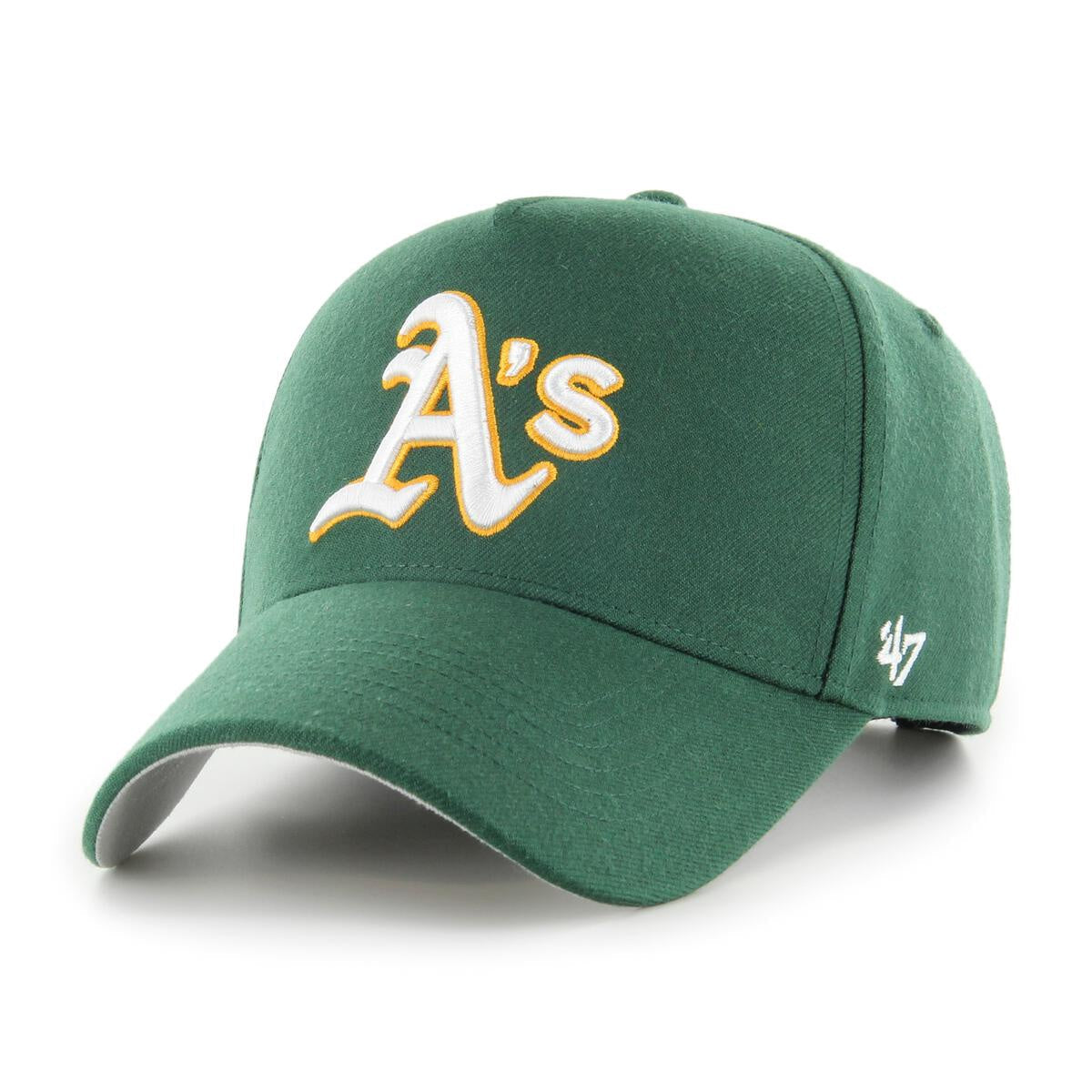 Oakland Athletics MLB '47 Brand MVP DT Green Official Sports Fan Gear Official NFL Fan Gear