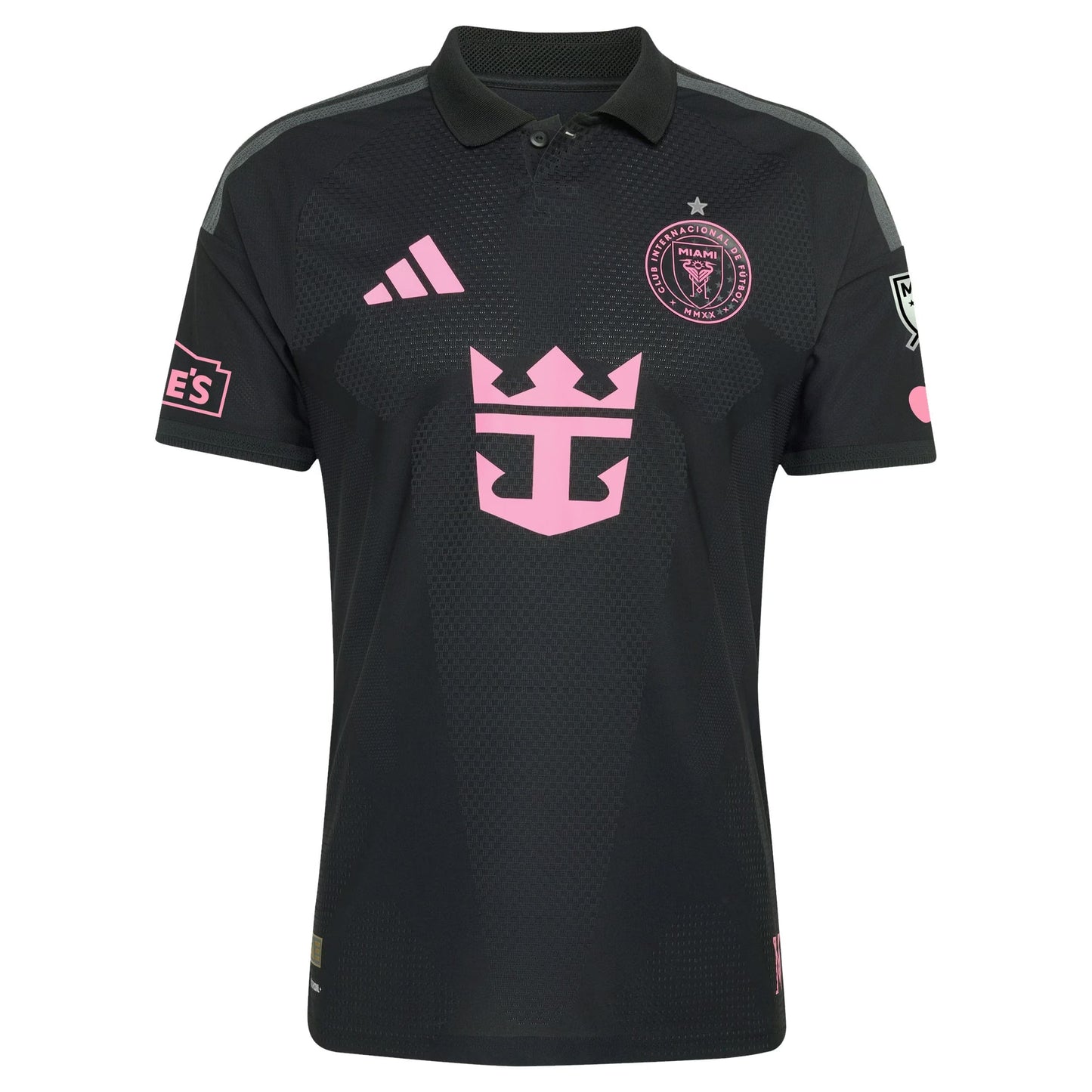 Lionel Messi Inter Miami CF adidas 2026 Presagio Replica Jersey - Black Official Team Jersey Sports Fan Apparel